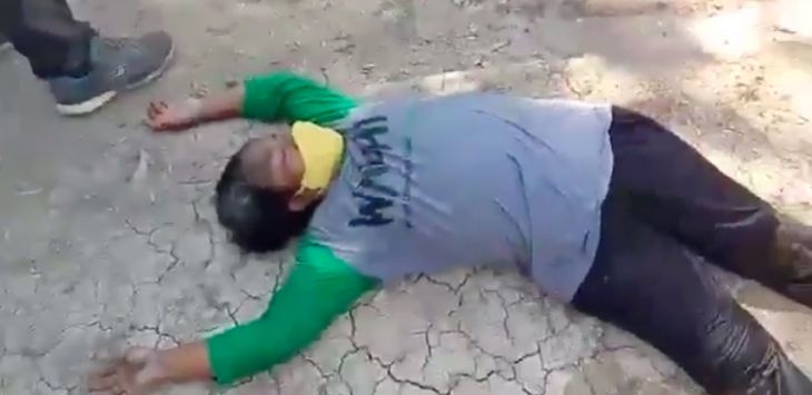 Heboh Video Ibu dan Anak Dibanting Aparat, Korban Terkapar di Tanah