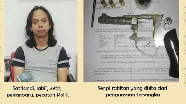 Penembak yang Tewaskan Pemuda di Pekanbaru Pernah Divonis Bebas Kasus Narkoba