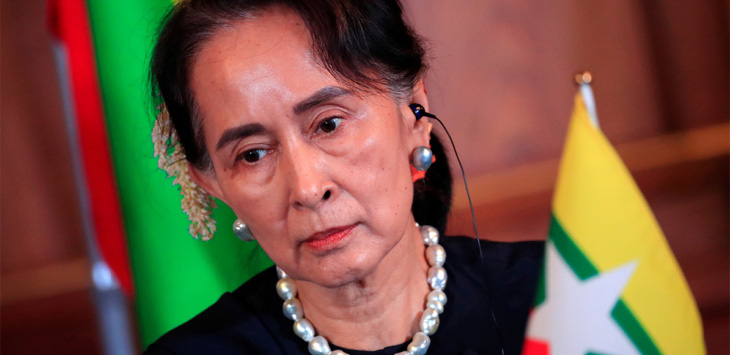 Dikenal Kejam Terhadap Muslim Rohingya, Pemimpin Myanmar Aung San Suu Kyi Ditangkap