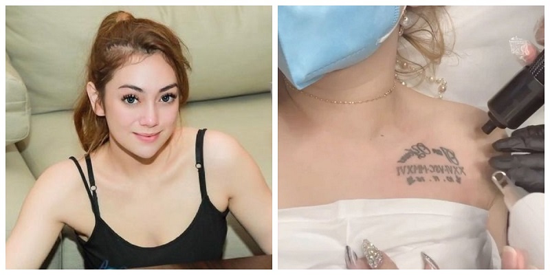 Empat Potret Terbaru Celine Evangelista Usai Hapus Tato di Dada