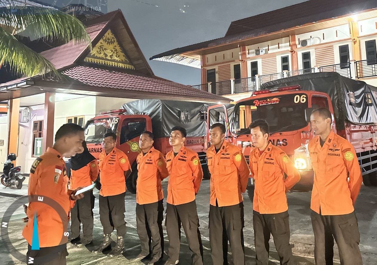 Seorang Pemuda Tenggelam Usai Terjun dari Jembatan Maredan, Kabupaten Siak