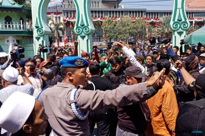 Kronologi Pengusiran GP Ansor dan Banser di Bengkalis, Sampai Perusakan Salah Satu Mobil Rombongan