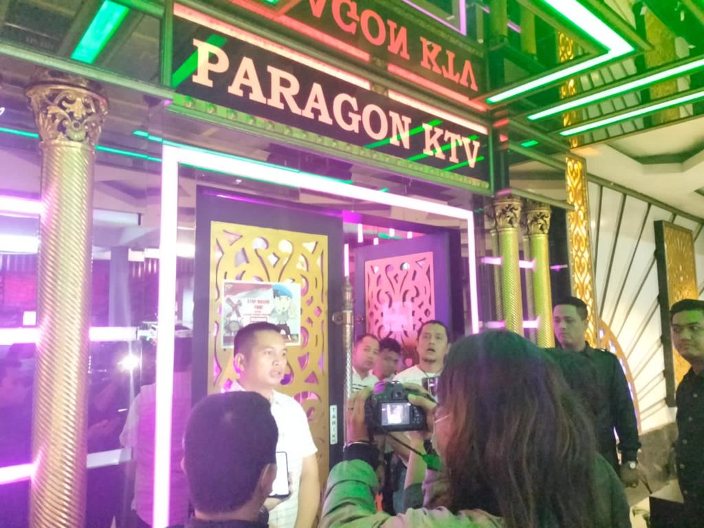 Satresnarkoba Polresta Pekanbaru Razia Tempat Hiburan Malam, ini Hasilnya