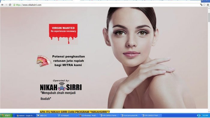 Heboh Situs 'Nikahsirri.com', Ini 5 Layanan yang Ditawarkan