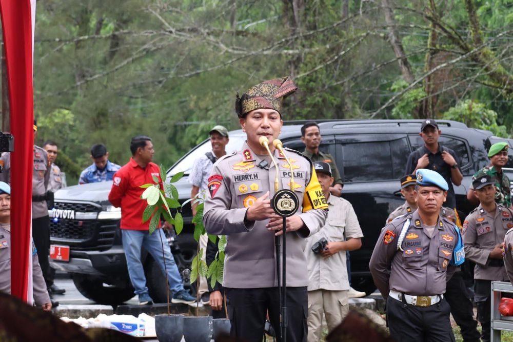 Kapolda Riau Tegaskan Penindakan Tegas terhadap Pelaku Karhutla