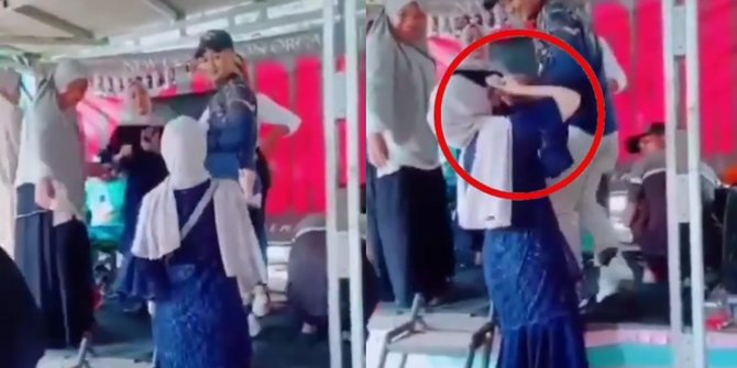 Istri Rampas Uang Saweran Suami Asyik Joged Sama Biduan, Wajah Cantiknya Jadi Sorotan