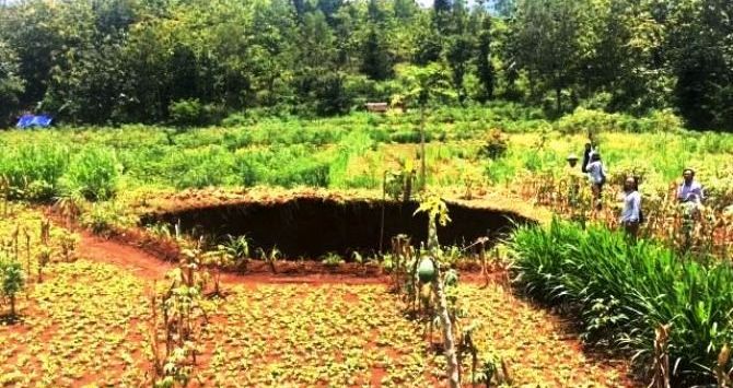 Heboh Lubang Misterius di Kebun Petani Gunungkidul, Seperti Hidup!