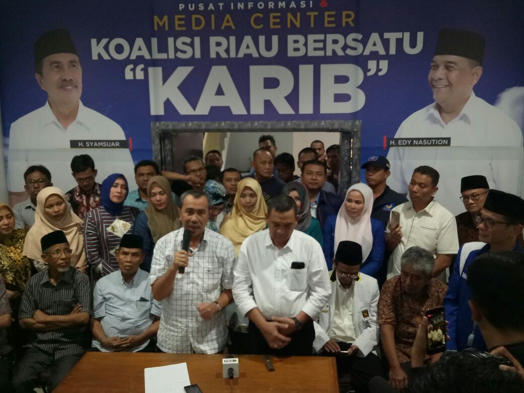 Menang Berdasarkan Quick Count PolMark Indonesia, Syamsuar-Edy Panjatkan Syukur