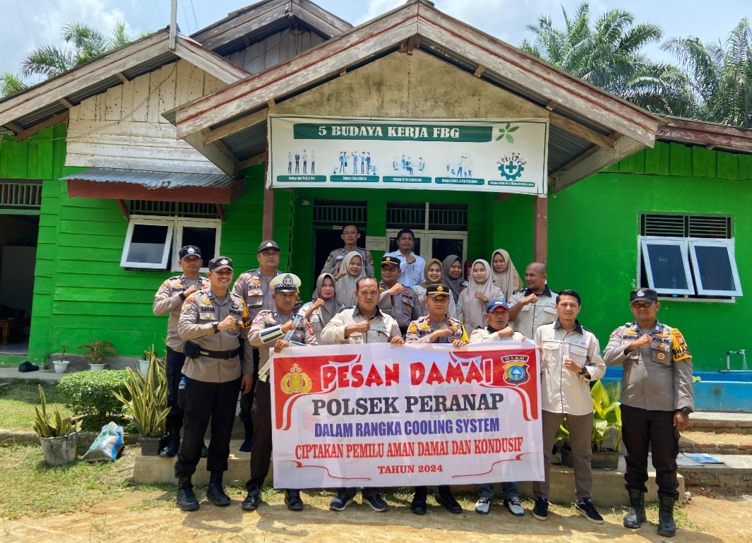 Kapolsek Peranap: Memilih Adalah Hak Konstitusi, Jangan Golput