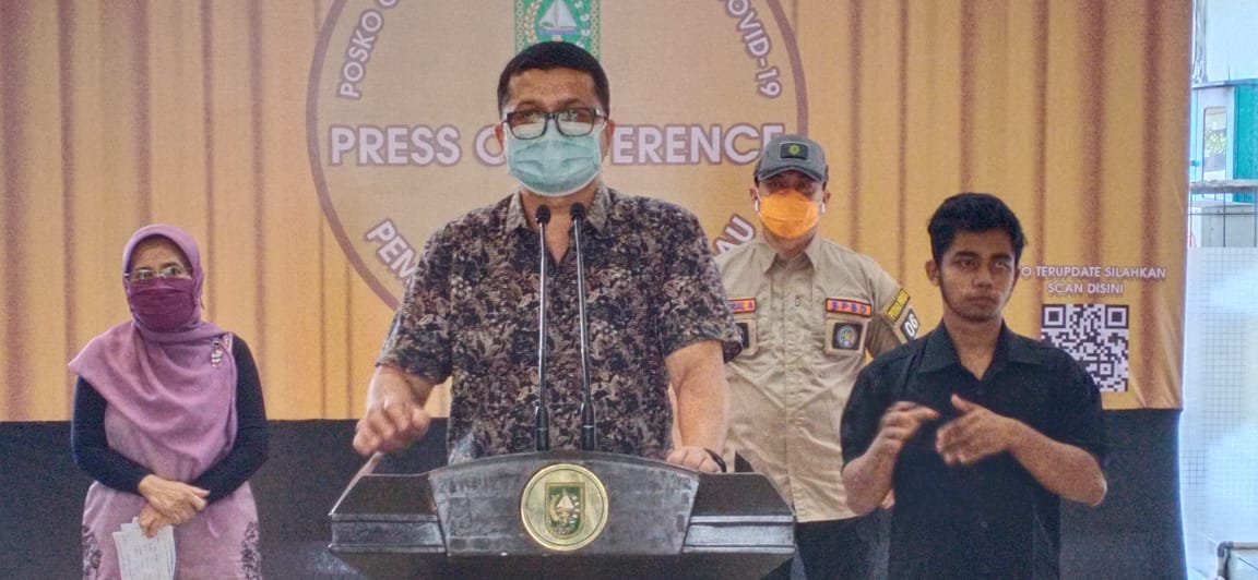 Bertambah 5, Kasus Positif Covid-19 di Riau Jadi 66 Orang