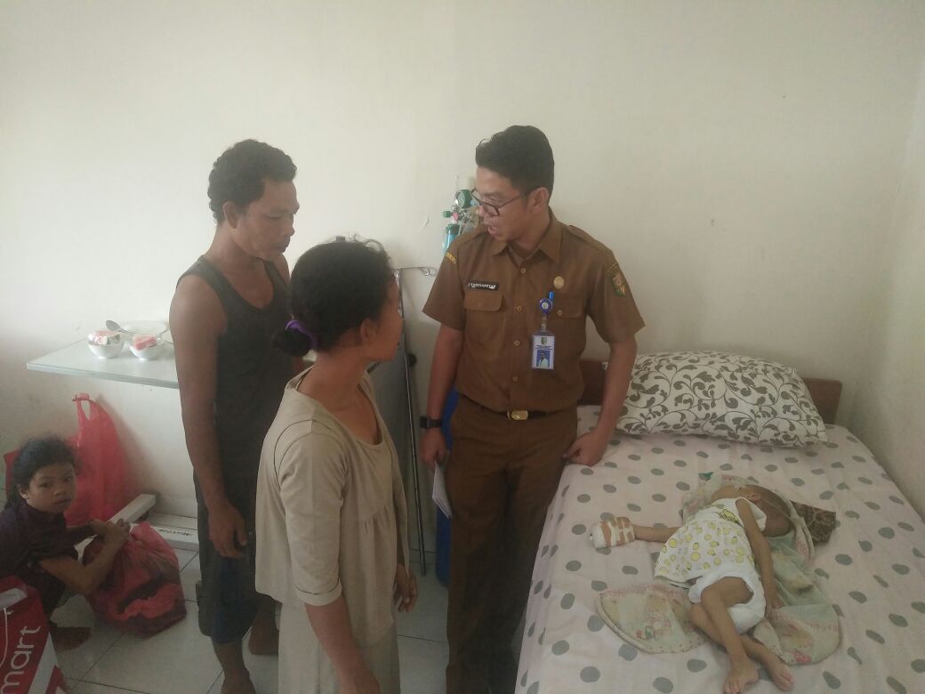 Balita Asal Desa Jake Penderita Gizi Buruk Kondisinya Mulai Membaik