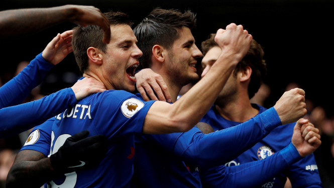 Tumbangkan Liverpool, Chelsea Buka Peluang Finis di 4 Besar