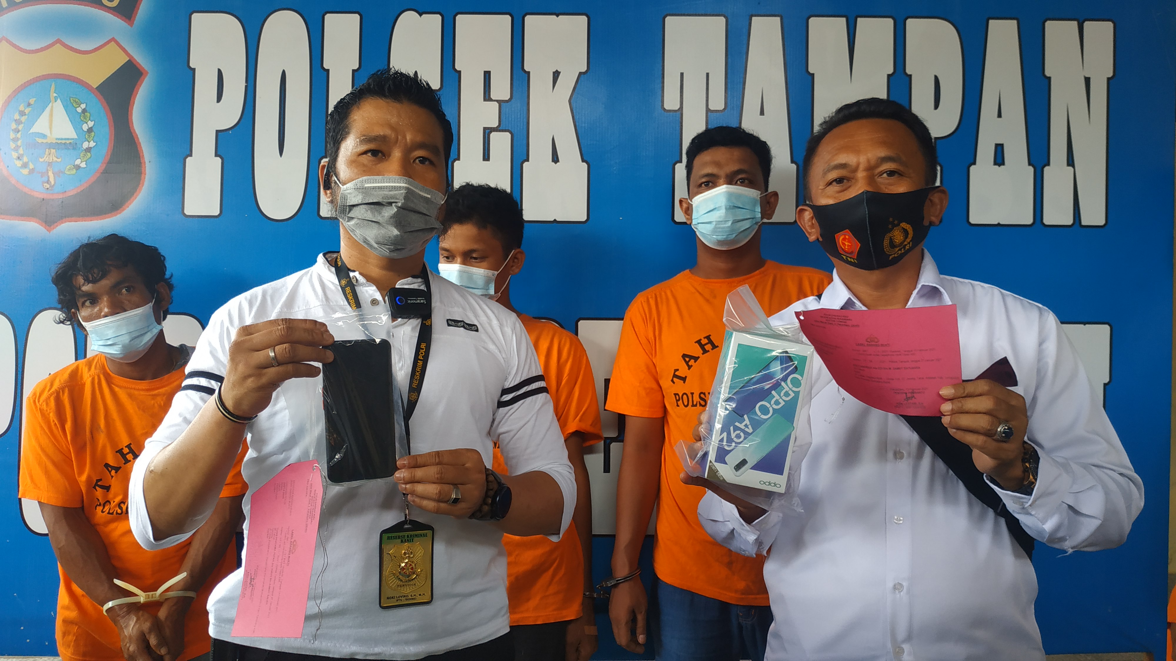 Spesialis Pencuri HP Supir Truk Ditangkap, Penadah Diciduk di Warung Remang-Remang