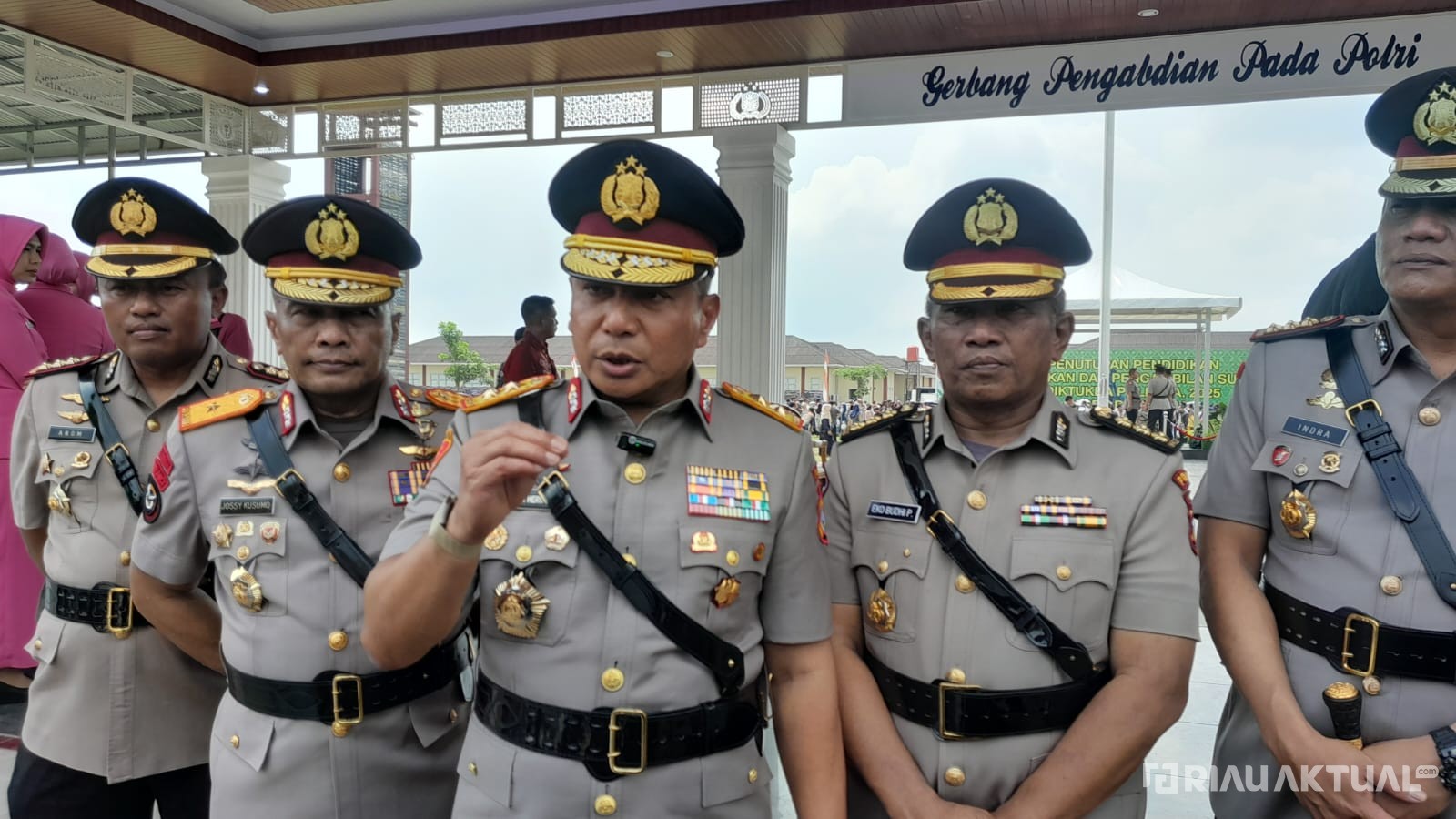 111 Bintara Polda Riau Resmi Dilantik, Siap Diterjunkan untuk Pengamanan Nataru