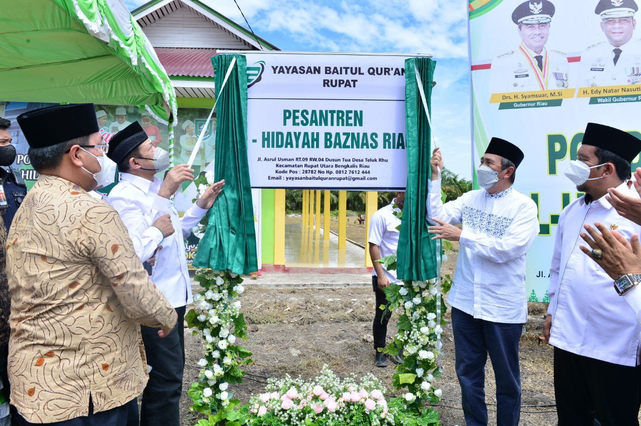 Hadiri Peresmian Pondok Pesantren Al Hidayah, Ini kata Gubri