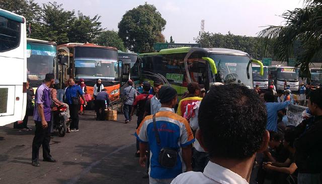 Arus Balik Terminal BRPS Pekanbaru Mulai Ramai