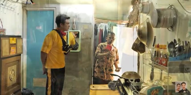 Potret Rumah Sopir Baim Wong di Gang Sempit, Plafon Jebol Air Suka Tempias
