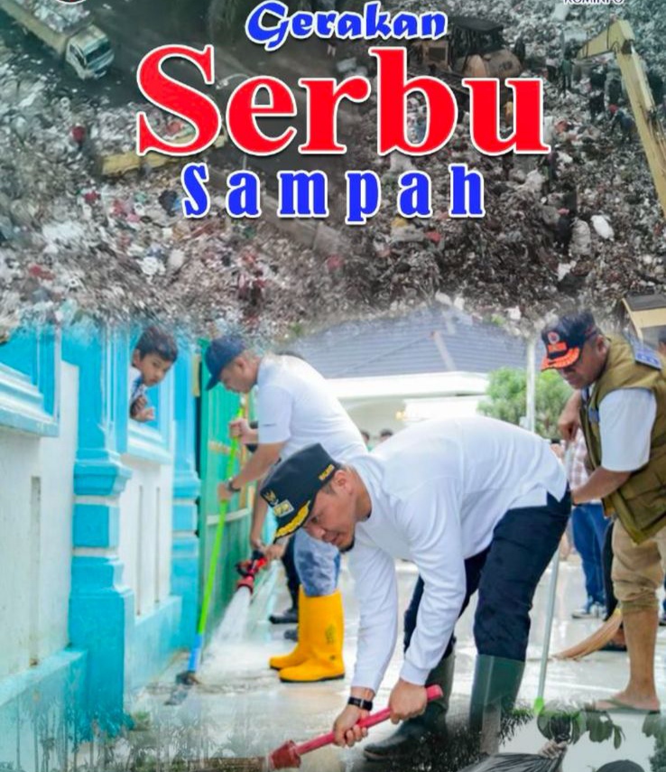 Gandeng Seluruh Pihak, Wali Kota Pekanbaru Canangkan Gerakan Serbu Sampah