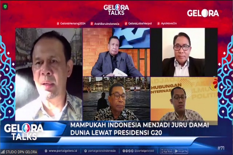Partai Gelora Apresiasi Capaian Pemerintah dalam Perhelatan KTT G20