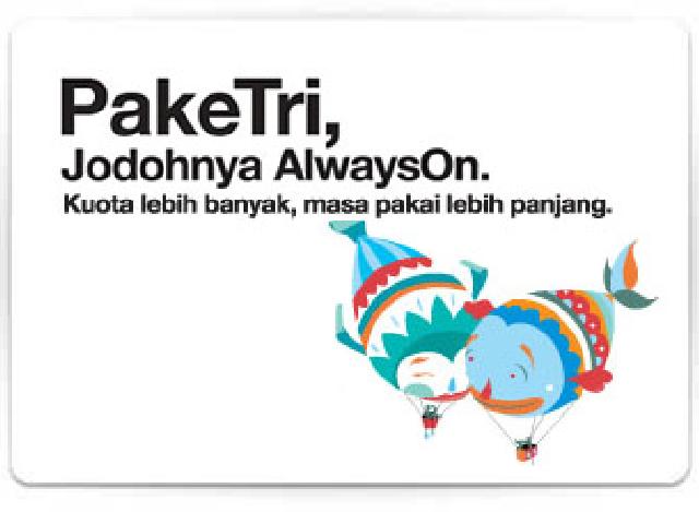 AlwaysOn Tri Dinobatkan Sebagai The Best Data Plan
