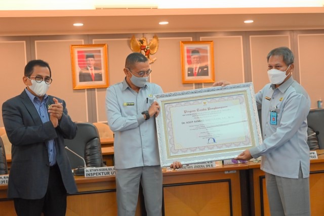 Setjen DPR RI Kembali Raih Penghargaan Wilayah Bebas Korupsi