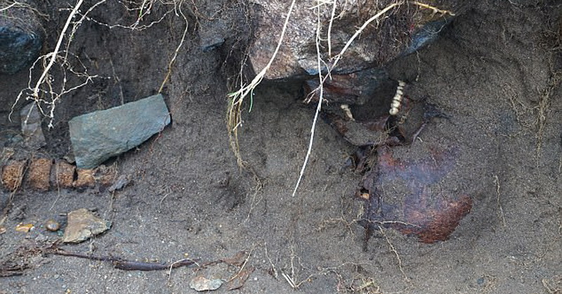 Ngeri! Akibat Badai, Jenazah Berusia 1.000 Tahun Berhasil Ditemukan