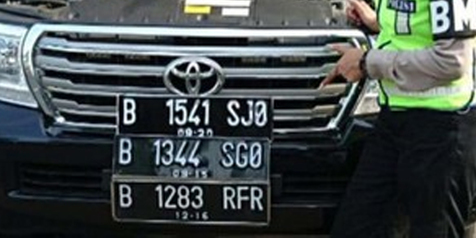 Pelat Nomor Seharga Rp3,9 Miliar, Apa Istimewanya?