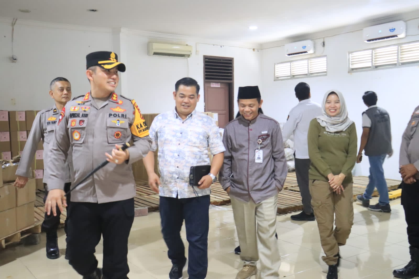 AKBP Afrizal Pastikan Keamanan Gudang Logistik Pilkada