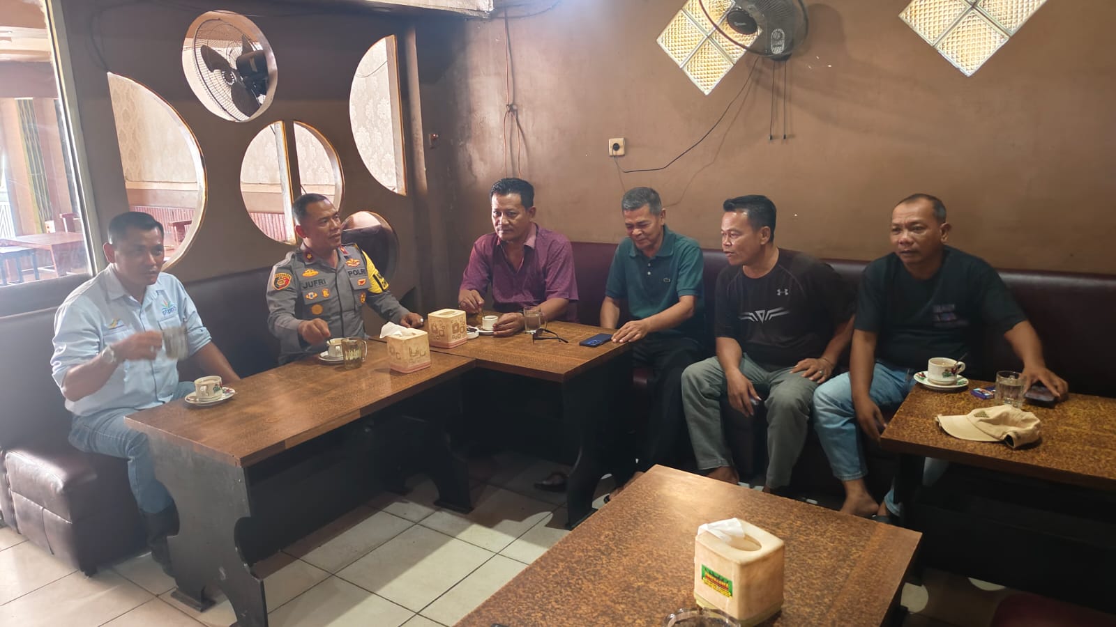 Kapolsek Pasir Penyu: Jangan Judi Online dan Jaga Pilkada Damai