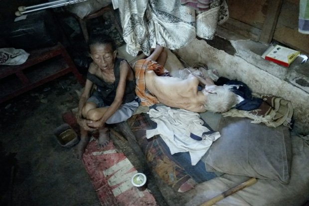 Memilukan! Lumpuh di Usia Senja, Kakek Ini Berharap Bantuan Pemerintah