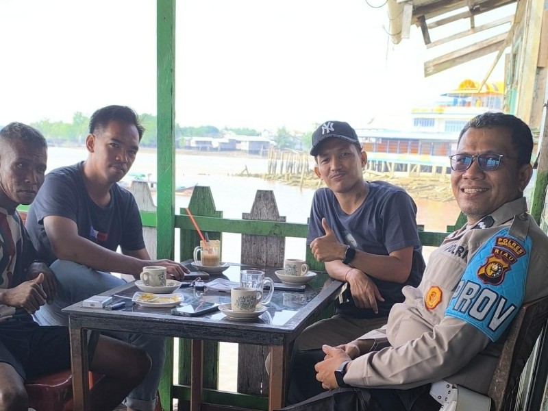 Polsek Tanah Merah Ajak Masyarakat Ciptakan Situasi Aman Menjelang Pilkada 2024