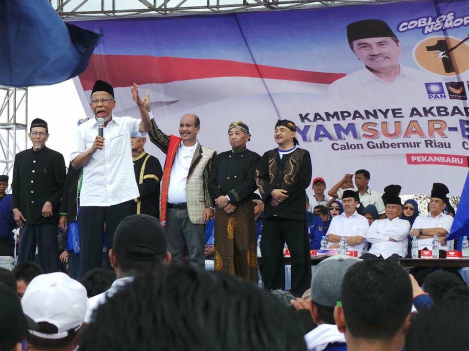 Tokoh Lintas Etnis dan Agama Riau Jamin Syamsuar-Edy Nasution Tidak Pilih Kasih