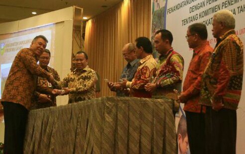 Bupati Meranti dan Kemenkes RI Teken MoU Penempatan Tim Nusantara Sehat Tahun 2017