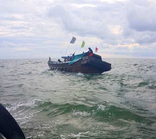 ABK Kapal Penyelundup Hajar Komandan BC Bengkalis