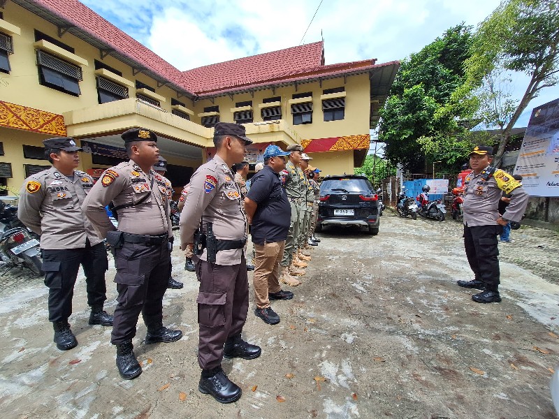 Polresta Pekanbaru Apel Pengamanan Pembukaan Rekapitulasi