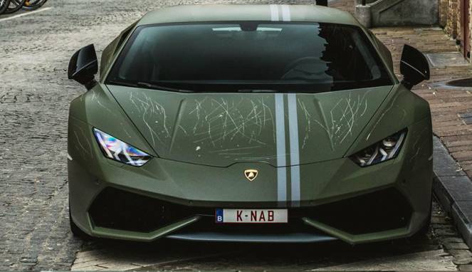 Cuma 250 Unit, Lamborghini Spesial Ini Jadi Korban Vandal