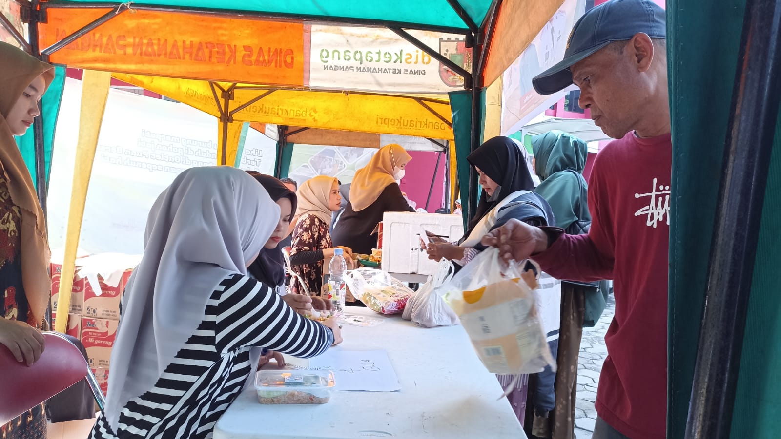 Disketapang Pekanbaru Gelar Pasar Murah, Direncanakan 2 Kali Sebulan