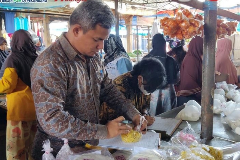 BPOM Pekanbaru, Temukan Cendol Mengandung Pewarna Berbahaya