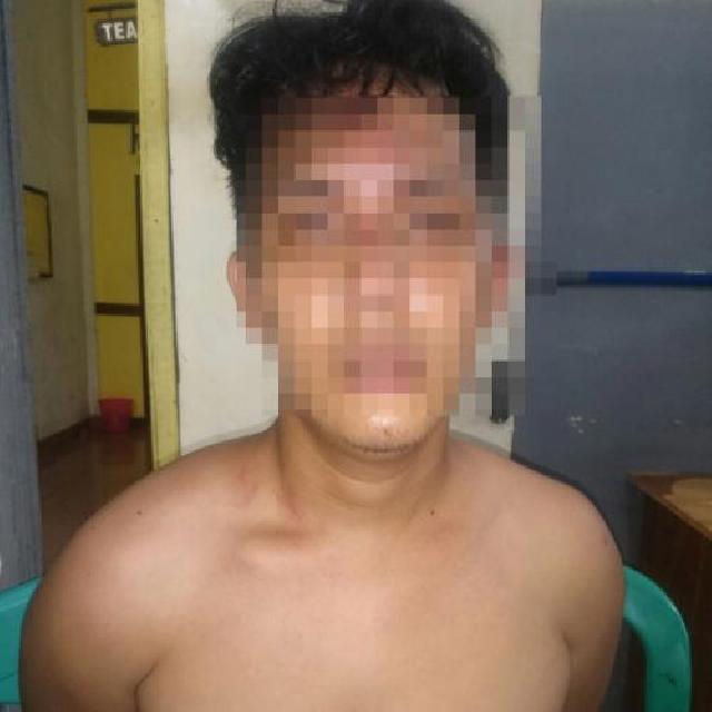 Seorang Jambret Dibogem Warga di Jalan Soekarno Hatta