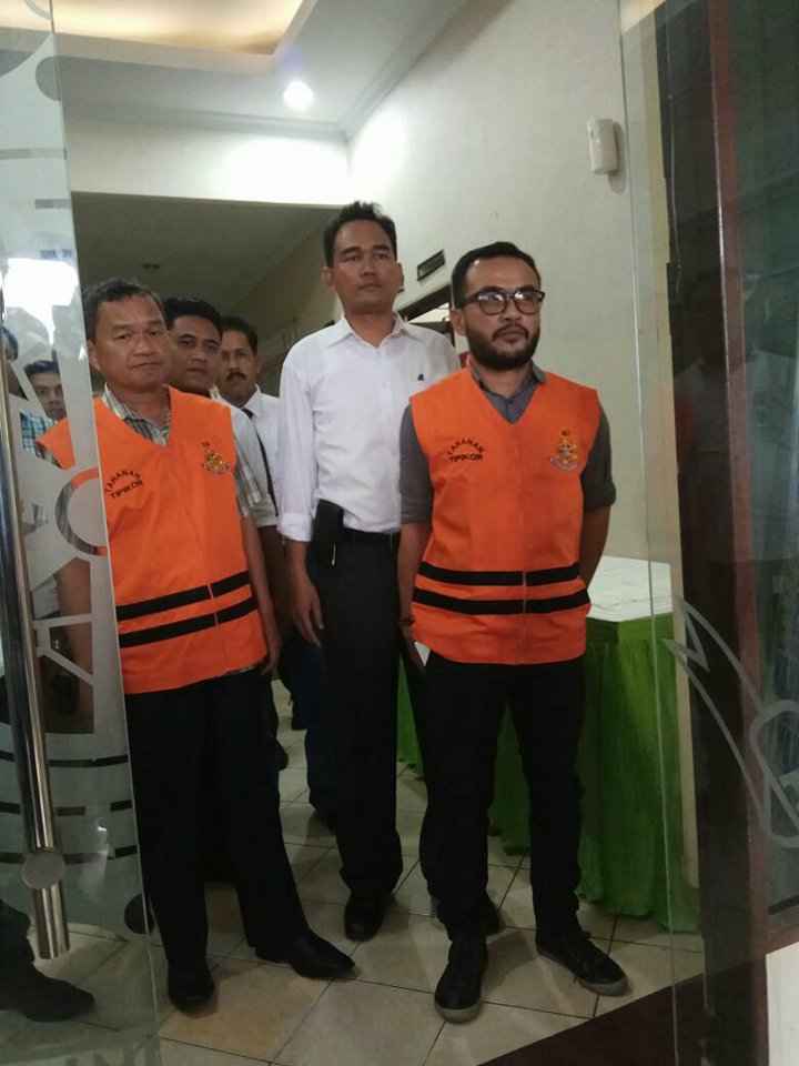 Mantan Kadis dan Bendahara Kehutanan Kampar Ditahan Polda Riau