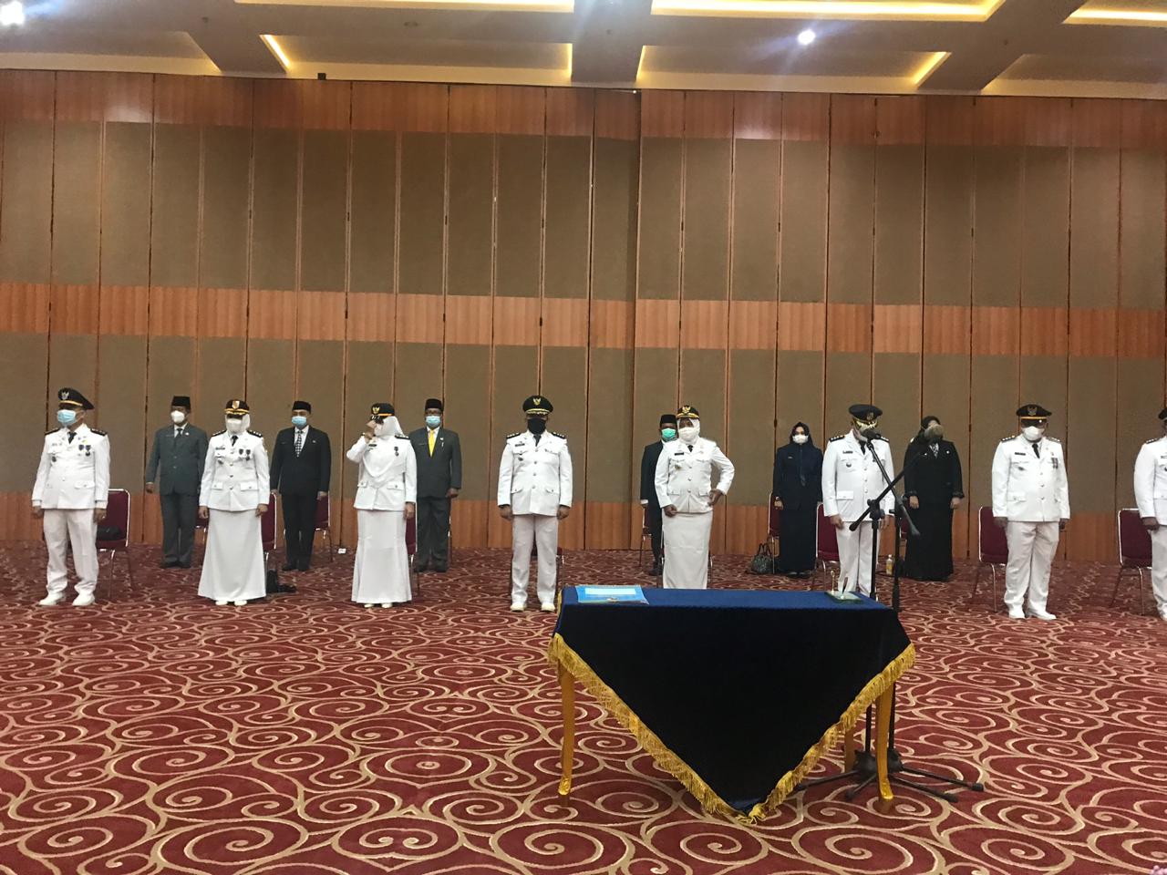 Ini Nama 15 Camat dan Plt Camat Kota Pekanbaru yang Baru Dilantik