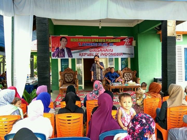 Reses Tengku Azwendi, Warga Keluhkan Sarana Air Bersih