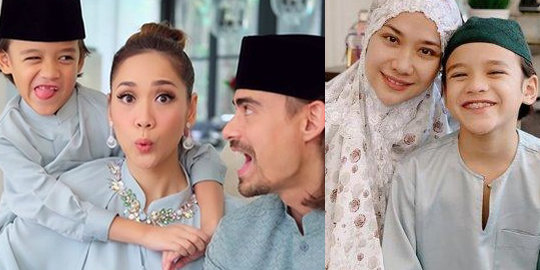 Bunga Unggah Momen Lebaran Bersama Noah Sincalir, Sosok yang Muncul Ini Jadi Sorotan