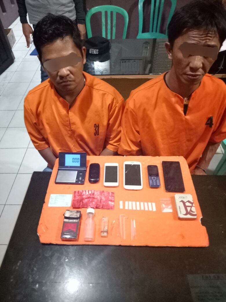Transaksi Narkoba, 3 Orang Warga Desa Pengalihan Diciduk