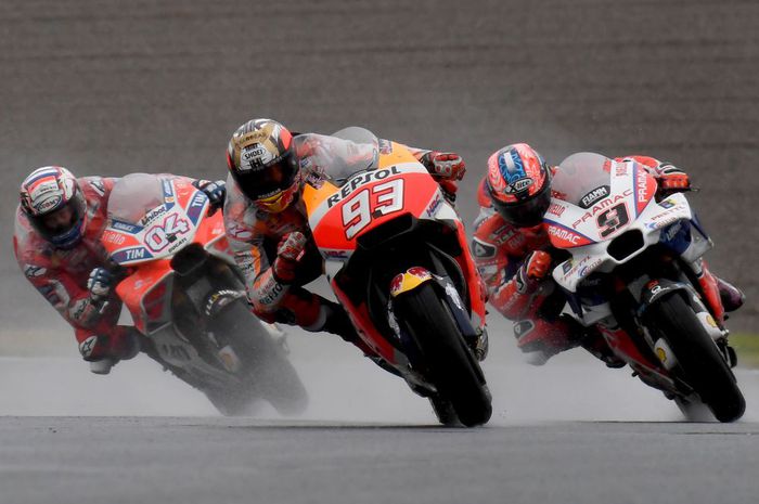 Waspada Tinggi, Marquez dan Dovisiozo 'Saling Intip'