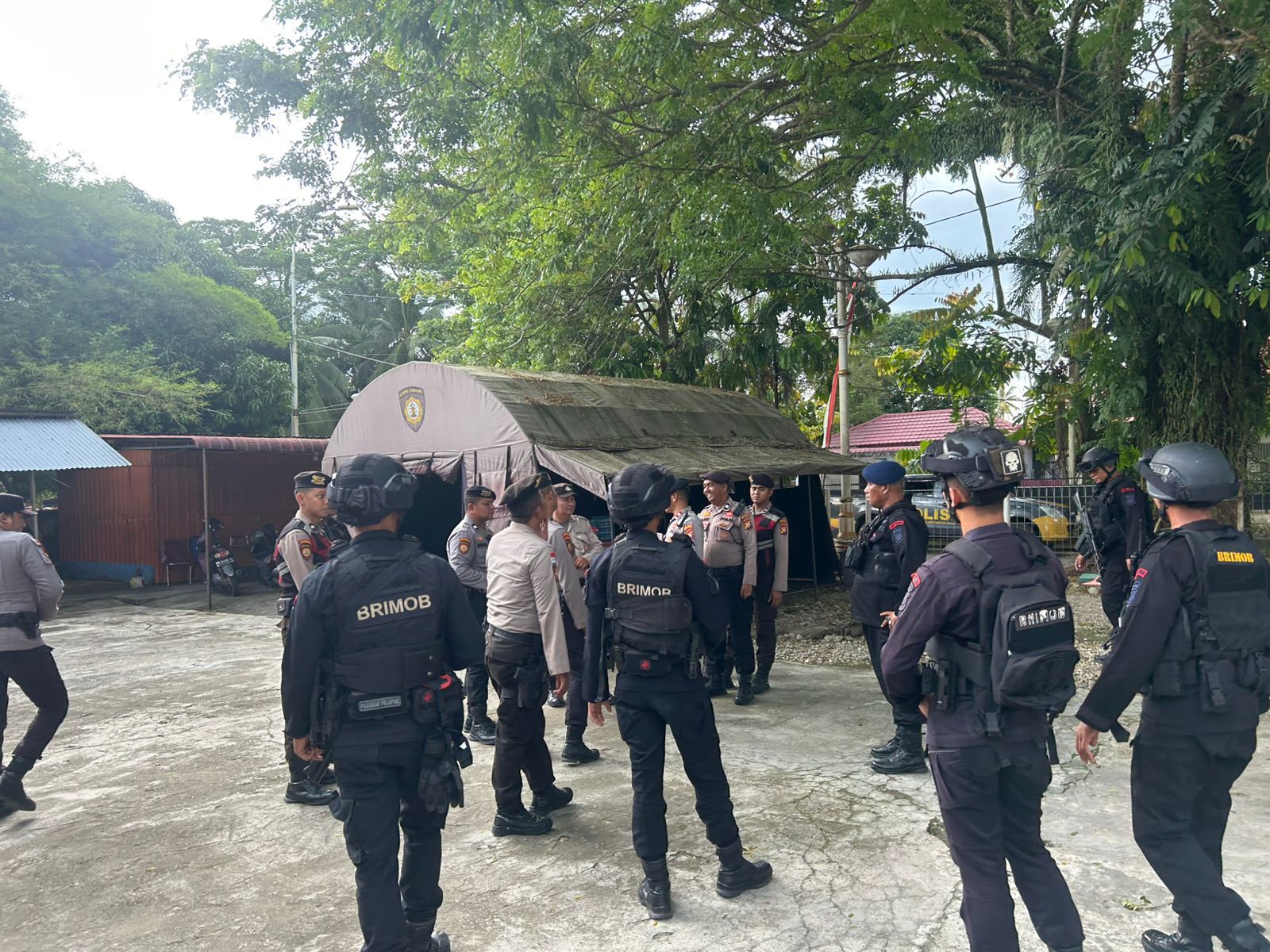 Polres Rokan Hulu Gelar Patroli Sinergitas untuk Keamanan Pilkada 2024