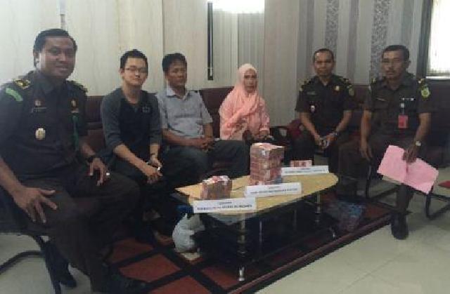 Tiga Terdakwa Kasus Bansos Bengkalis Kembalikan Uang