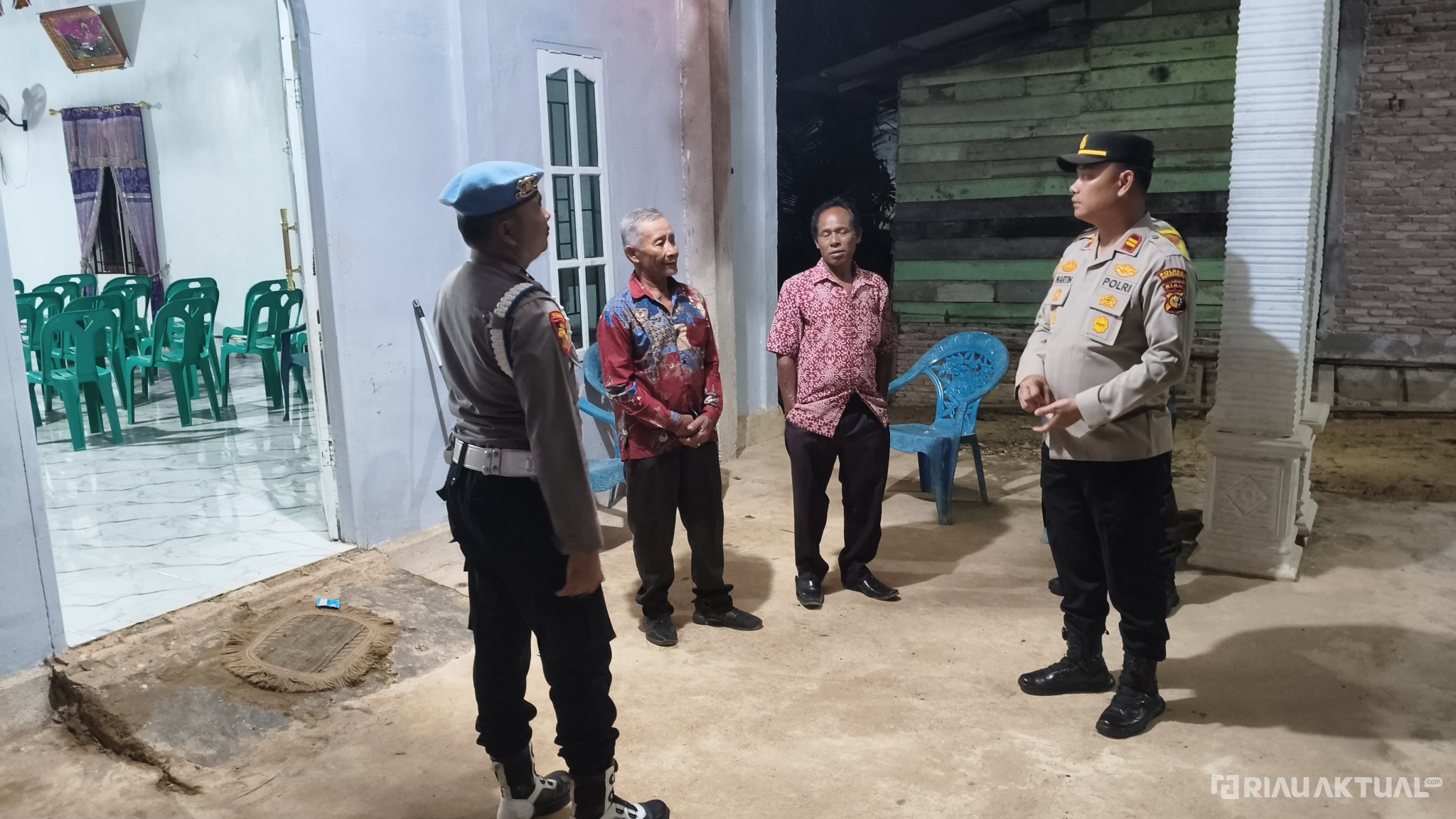 Polsek Rimba Melintang Berikan Rasa Aman Ibadah Tahun Baru 2026 di 12 Gereja