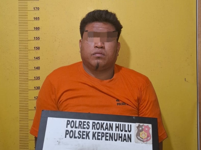Pengedar Sabu di Rohul Ditangkap Polsek Kepenuhan saat Transaksi Sabu