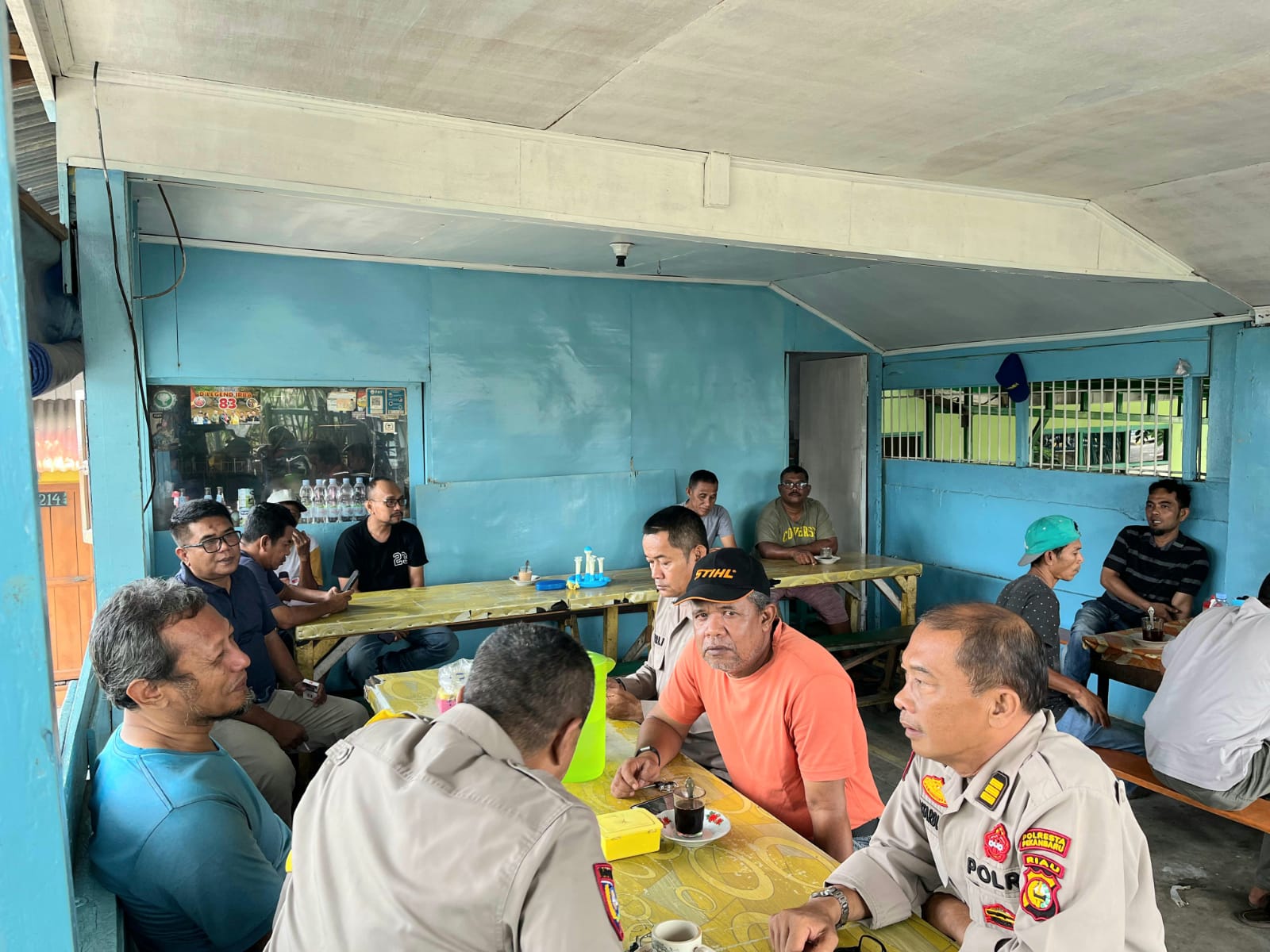 Polsek Senapelan Gelar Cooling System untuk Pemilukada Aman dan Kondusif